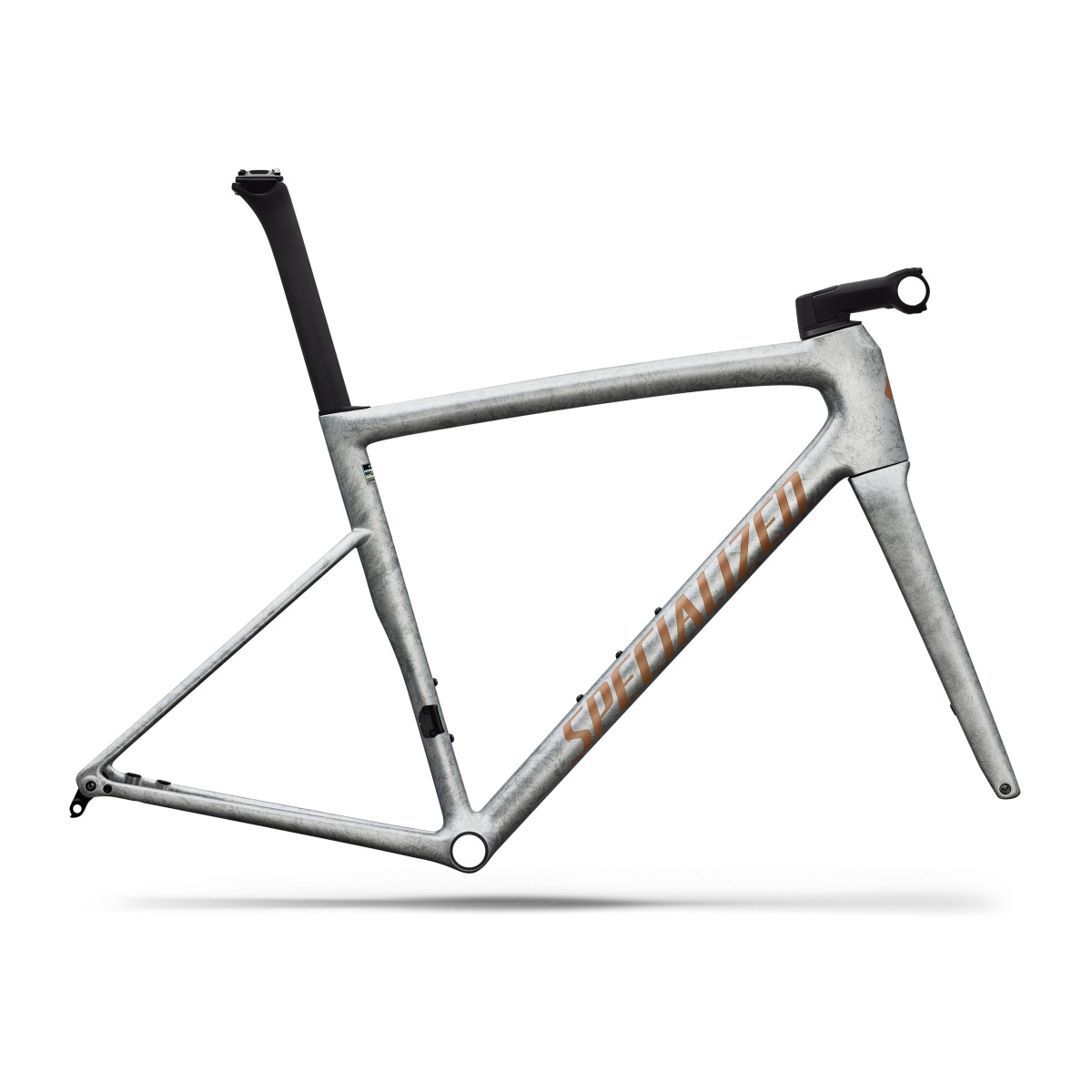 Specialized Tarmac SL8 Frameset | Gloss Silver Dust Shadow Silver